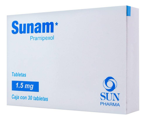 Sunam Tabletas 1,5 Mg, 30 Tabletas