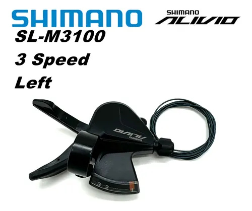 Palanca De Cambios Shimano Alivio M3100 Sl-m3100-l De 3 Velo