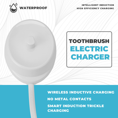 Cargador Eléctrico Compatible Para Dientes Eléctricos Oral B