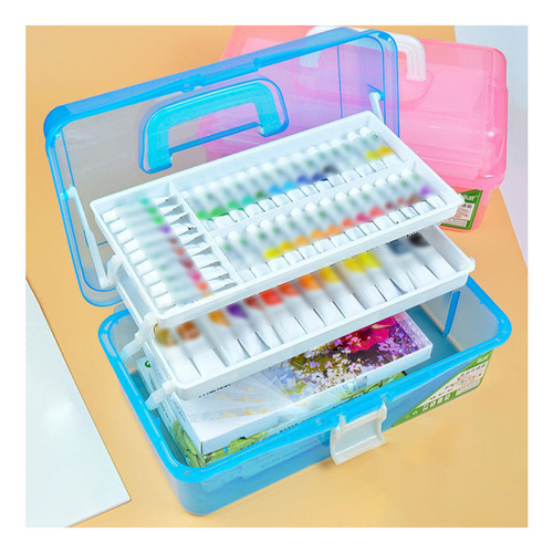 L Caja Organizadora De Almacenamiento Multiusos Herramientas