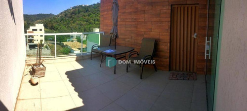 Cobertura Com 3 Dormitórios À Venda, 175 M² Por R$ 460.000,00 - Recanto Da Mata - Juiz De Fora/mg - Co0206