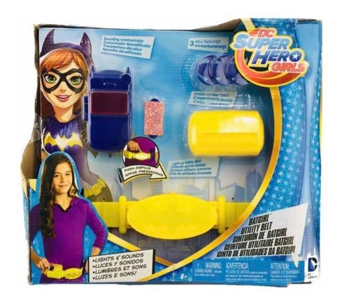 Dc Super Hero Girls Cinturón De Batgirl Mattel Nueva Sellada (Usado)
