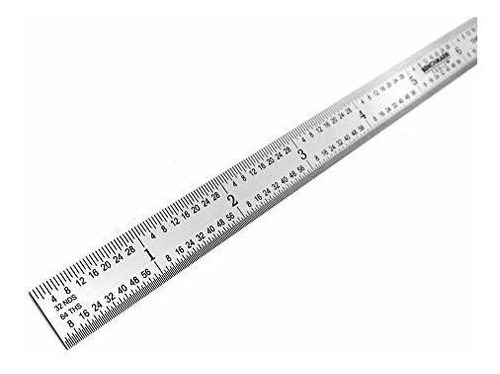 Regla De Maquinista Benchmark Tools 466651, Flexible, 12 Pul