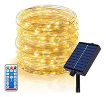 Comprar Luces Solares Inteligentes Para Exteriores 300 Led Con Contr