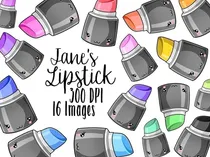 Comprar Cliparts Imagenes Png Lapiz Labial De Colores Pasteles Jk35