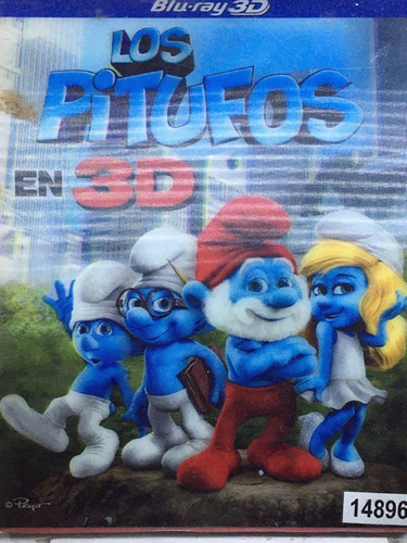 Los Pitufos 3d / Blu Ray 3d / Papá Pitufo / 2011