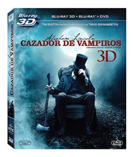 Abraham Lincoln Cazador De Vampiros Blu-ray 3d + Blu-ray+dvd