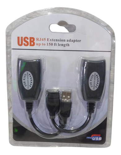 Extensión Usb A Rj45 Utp Ethernet Adaptador Lan 50 Metros
