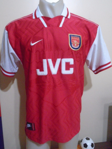 Camiseta Arsenal Inglaterra 1997 1998 Vieira #4 Francia T. L