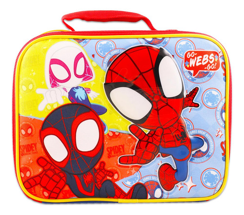 Mini Mochila Y Lonchera De Spidey And His Amazing Friends -