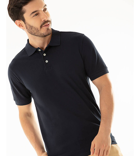 Polo Gef Hombre Josh Azul