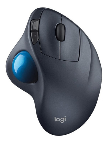 Trackball - Sem Fio - Logitech Wireless M570 - Cinza - 910-001799