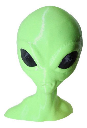 Busto Alienígena Extraterrestre Et 3d