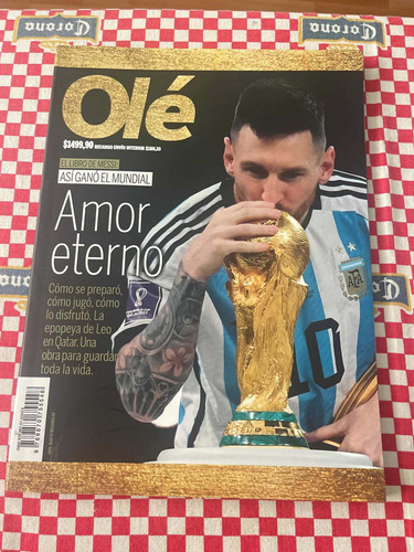 Revista Olé El Libro De Messi Así Ganó El Mundial