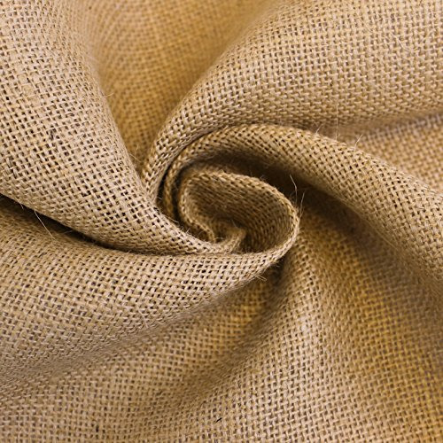 Stylish Fabric Rollo De Tela De Arpillera Marron Natural De