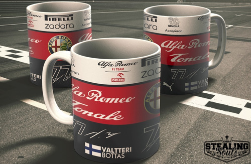 Imagen 2 de 3 de Taza Fierrera - Valtteri Bottas #06 | Formula 1 / Alfa Romeo