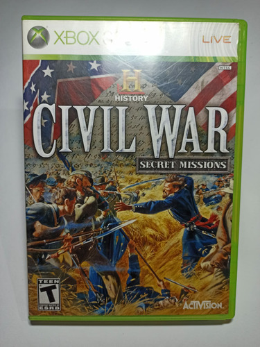Civil War Secret Missions Xbox 360 Original