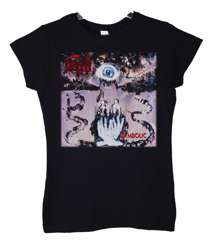 Polera Mujer Death Symbolic Metal Abominatron