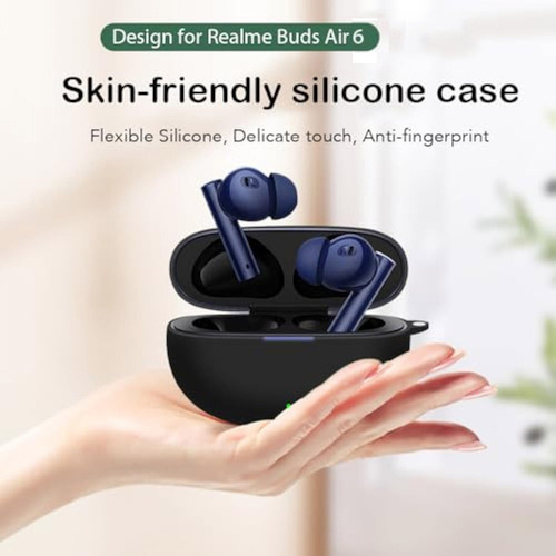 A 2pcs For Realme Buds Air 6 Funda Protectora Silicona Case