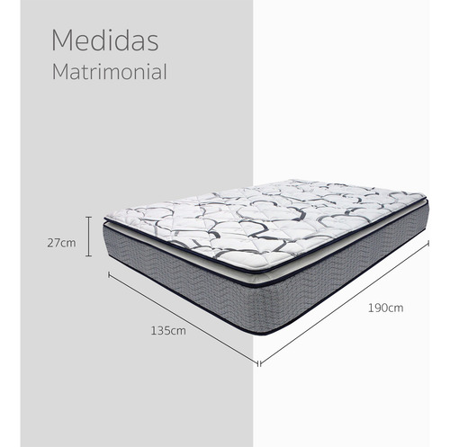 Colchón Matrimonial Restonic Plus