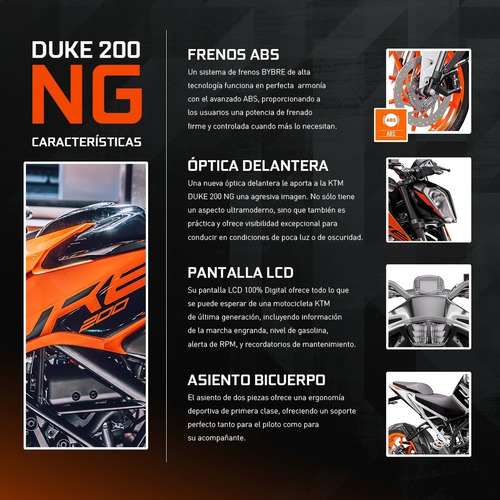Imagen 2 de 8 de Ktm Duke 200 | Ng