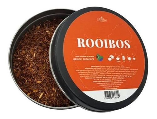 Te En Hebras Delhi Tea Te Rooibos Sudafrica Lata X 15gr