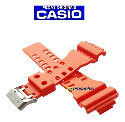 Pulseira Ga-110 Mr-4a Casio G-shock Laranja Fosco - Original