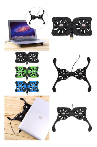 Fan Cooler Para Super Mini Laptop Cooling Pad Notebook Qs919