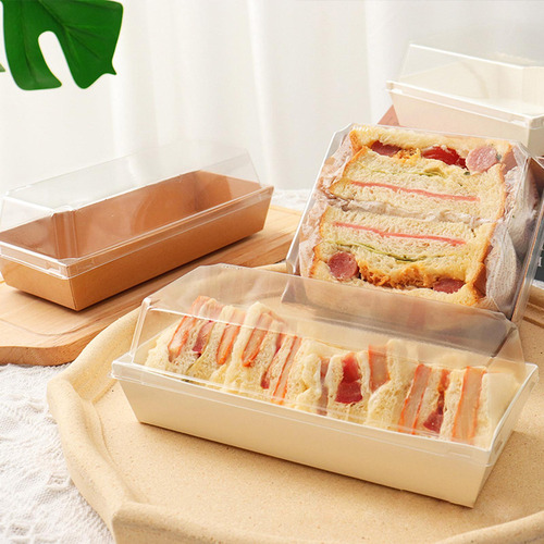 50x Cajas De Comida Cajas De Refrigerios Con Tapa