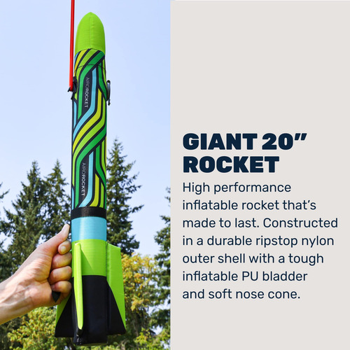 ¡mighty Fun! - Kit De Cohete Inflable Airo Rocket Para