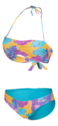 Top De Bikini Arena Bandeau Para Mujer