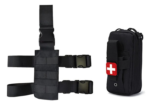 Plataforma Táctica Con Patas Abatibles Molle Edc Pouch Medic