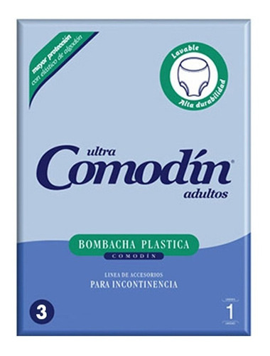 Bombacha Plastica Para Incontinencia Talle 2 Comodin X1