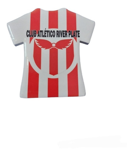 Imán Club Atlético River Plate En Forma De Camiseta 