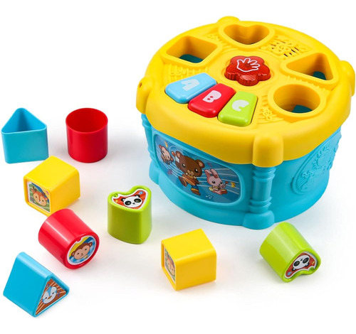 ~? Rhybor Shape Sorter Juguetes Musicales, Baby Music Sort Y