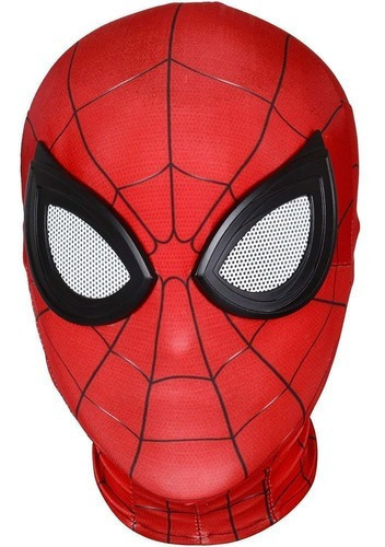 Máscara Y Protector Bucal Para Disfraz De Spiderman