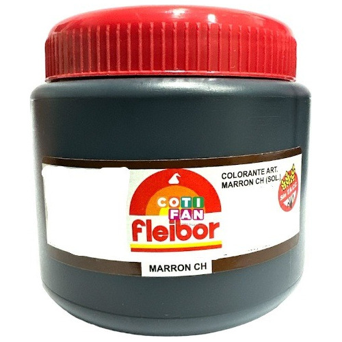 Colorante En Pasta Fleibor Marron Ch Pote X 250 Gr