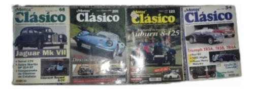 Revistas De Autos Motor Clásico  Numeros 54 68 121 Y 201
