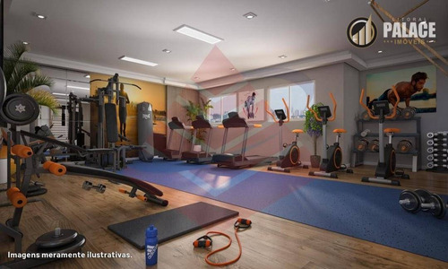 Apartamento Com 2 Dormitórios À Venda, 57 M² Por R$ 260.418,00 - Vila Guilhermina - Praia Grande/sp - Ap2819