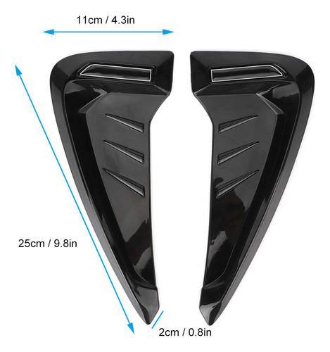 Par De Fundas Universales De Entrada De Aire Para Guardabarr