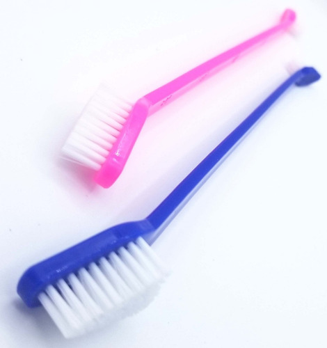 Cepillo Dental De Dientes Perro Gato Doble Prevencion Sarro