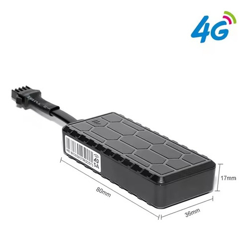 Rastreador J16 4g + 2g Kit 10 Unidades Preto