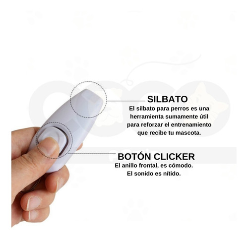 Imagen 3 de 8 de Clicker De Adiestramiento Canino Perros