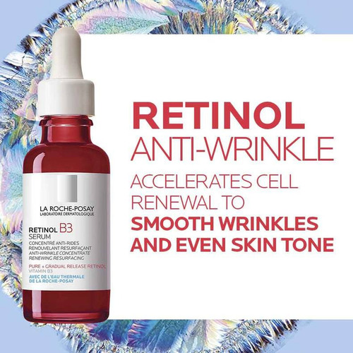 Retinol B3 Serum Antiarrugas Todo Tipo D Piel La Roche Posay Todo Tipo De Piel Incluidas Las Sensibles Noche