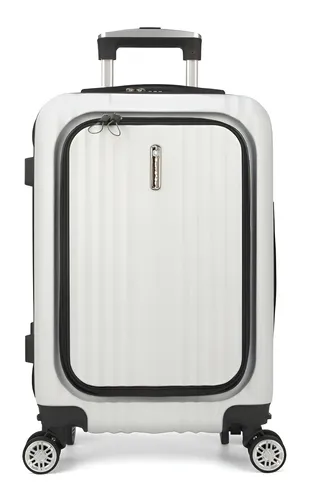 Mala De Viagem Porta Notebook Bordo 360º Cadeado Tsa Argo Cor Bra...