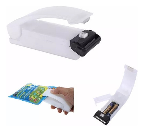 Mini Seladora De Embalagem Plástico Lacra Portátil Manual