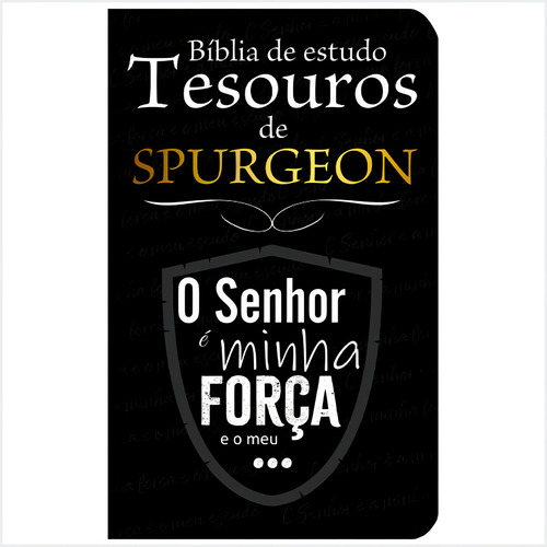 Bíblia De Estudo Rc Com Harpa Avivada E Corinhos Tesouros De Spurgeon Escudo, De João Ferreira De Almeida. Editora Cpp Em Português