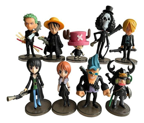 Set Figuras One Piece Genérico 9cm