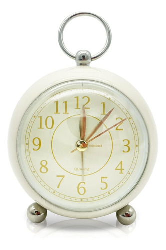 Reloj Despertador Analgico, Reloj Decorativo De Escritorio P