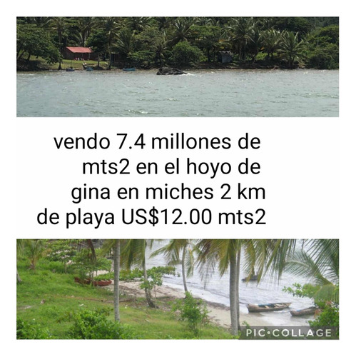 Miches 7.4 Millones De Metros Con 2 Kilómetros Playa